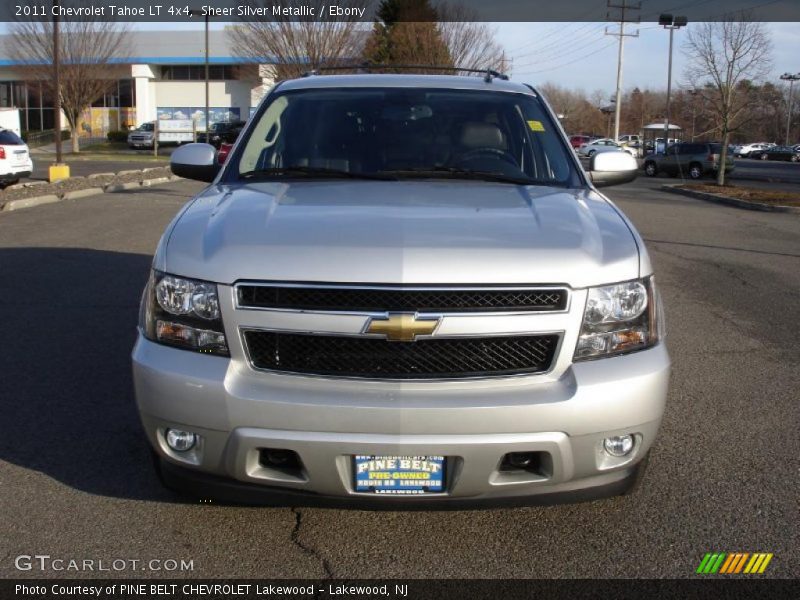 Sheer Silver Metallic / Ebony 2011 Chevrolet Tahoe LT 4x4