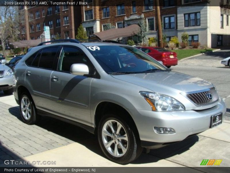 Tungsten Pearl / Black 2009 Lexus RX 350 AWD