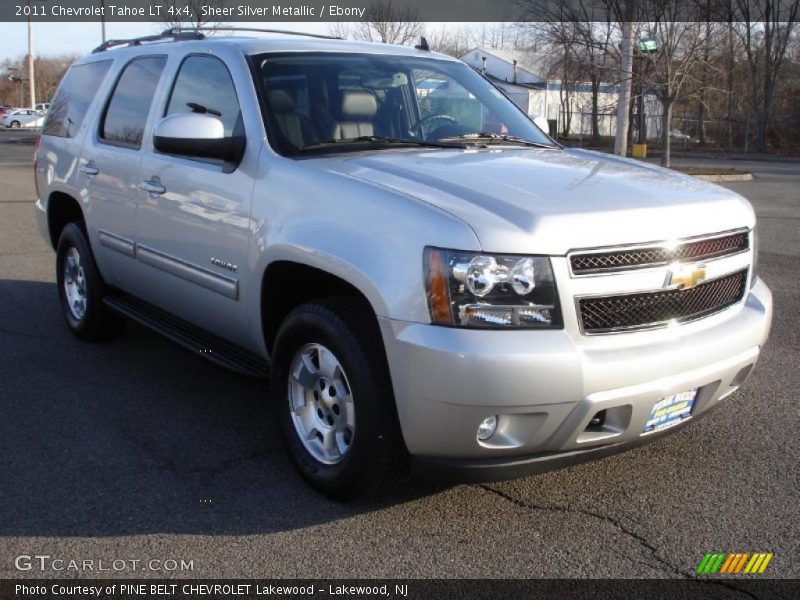 Sheer Silver Metallic / Ebony 2011 Chevrolet Tahoe LT 4x4