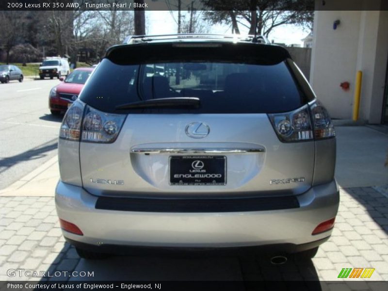 Tungsten Pearl / Black 2009 Lexus RX 350 AWD