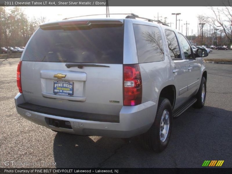 Sheer Silver Metallic / Ebony 2011 Chevrolet Tahoe LT 4x4