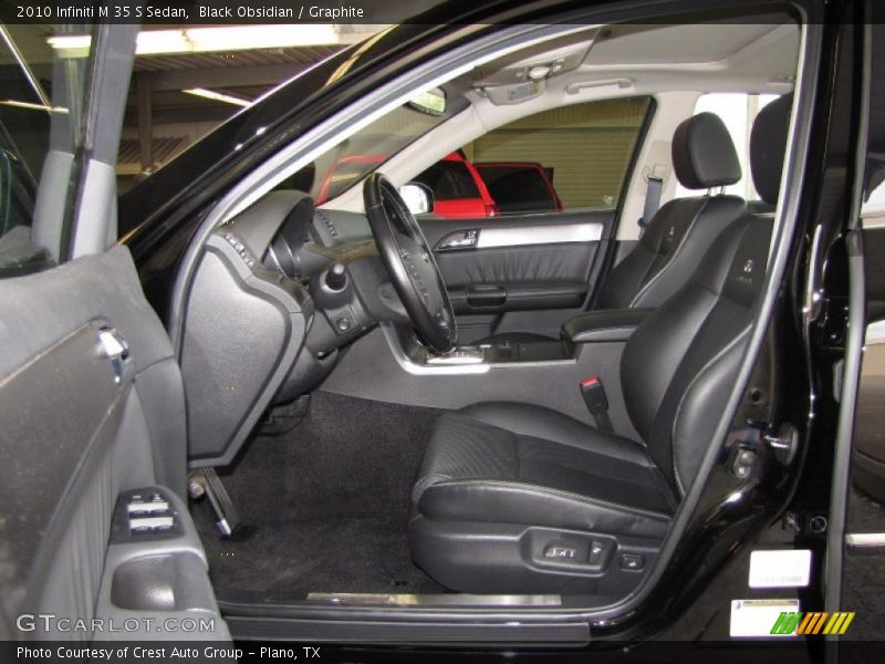  2010 M 35 S Sedan Graphite Interior