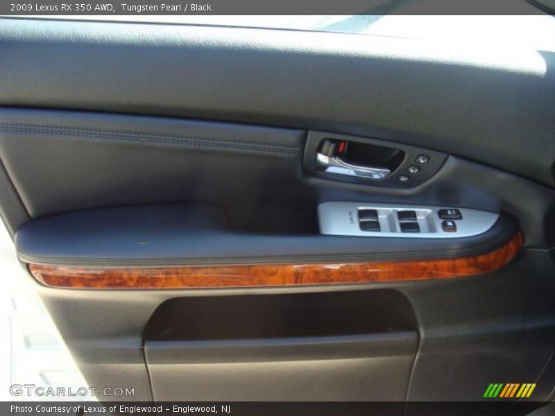 Tungsten Pearl / Black 2009 Lexus RX 350 AWD