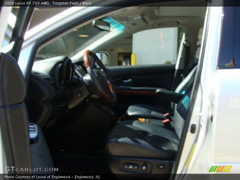 Tungsten Pearl / Black 2009 Lexus RX 350 AWD