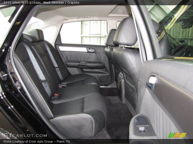 2010 M 35 S Sedan Graphite Interior