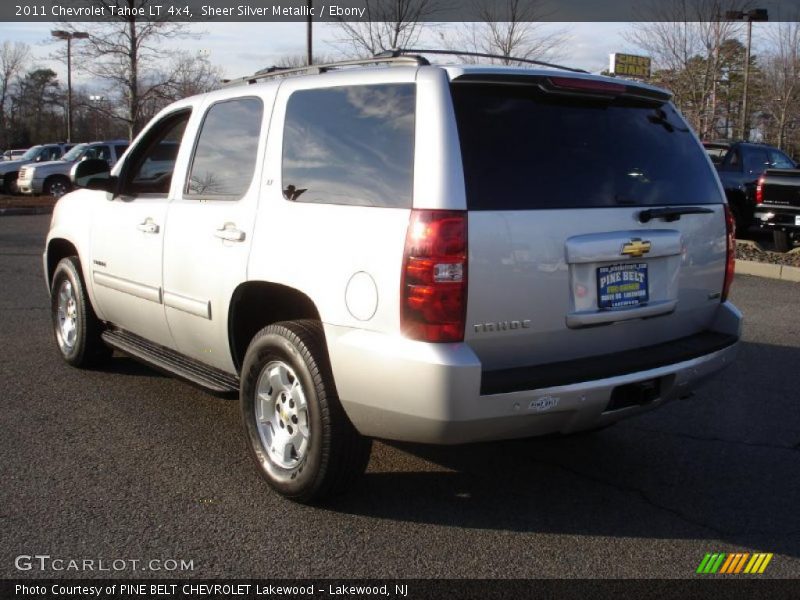 Sheer Silver Metallic / Ebony 2011 Chevrolet Tahoe LT 4x4