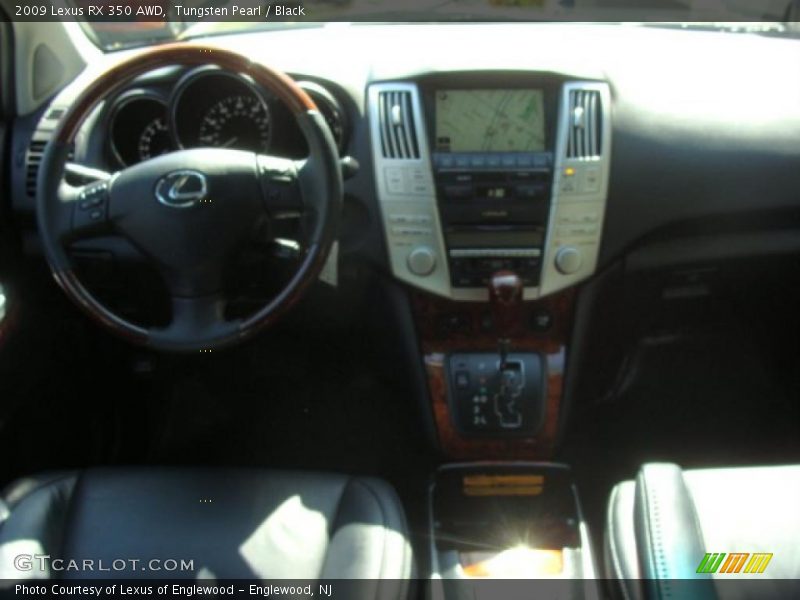 Tungsten Pearl / Black 2009 Lexus RX 350 AWD