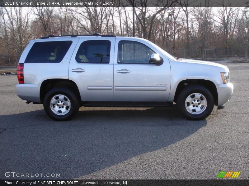 Sheer Silver Metallic / Ebony 2011 Chevrolet Tahoe LT 4x4