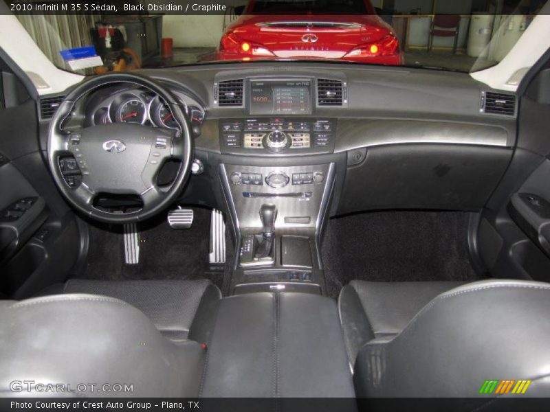 Dashboard of 2010 M 35 S Sedan