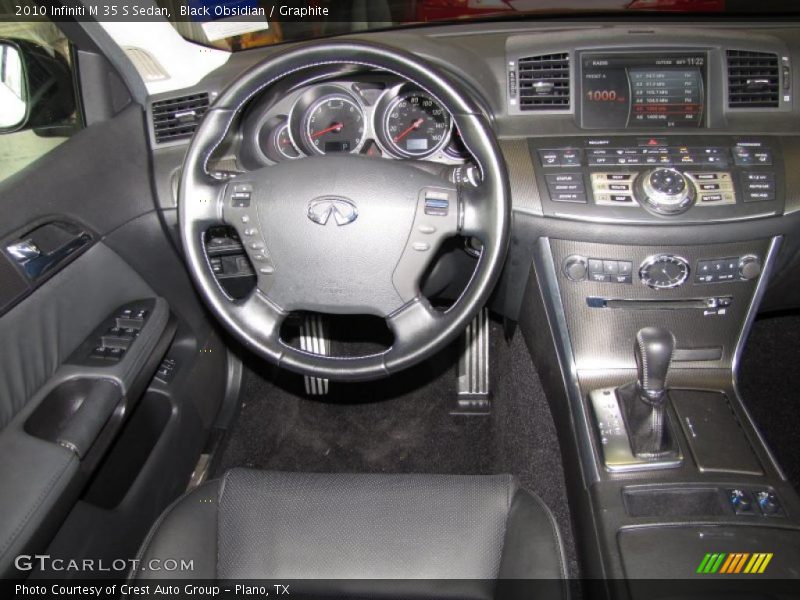 Controls of 2010 M 35 S Sedan