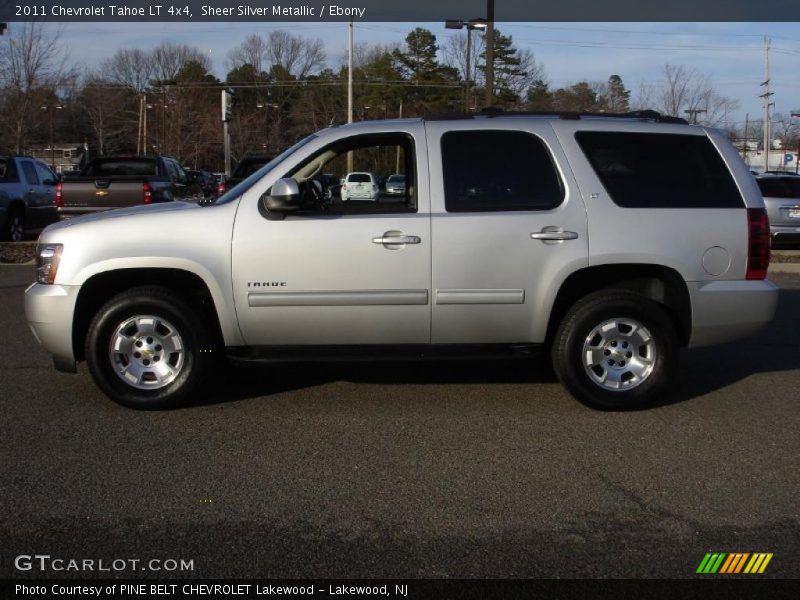 Sheer Silver Metallic / Ebony 2011 Chevrolet Tahoe LT 4x4