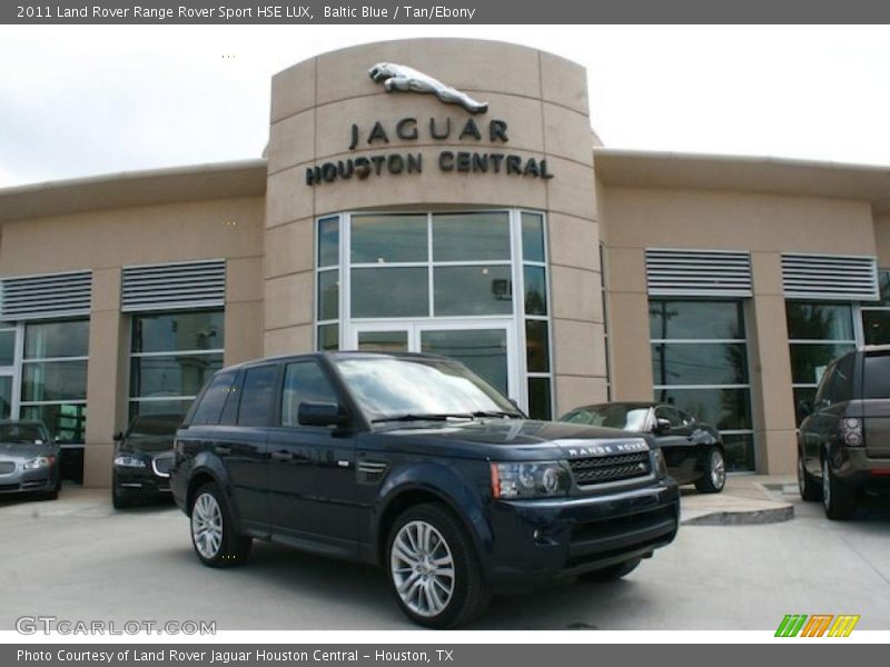 Baltic Blue / Tan/Ebony 2011 Land Rover Range Rover Sport HSE LUX