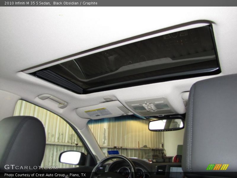 Black Obsidian / Graphite 2010 Infiniti M 35 S Sedan