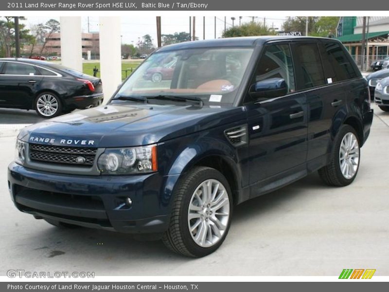 Baltic Blue / Tan/Ebony 2011 Land Rover Range Rover Sport HSE LUX