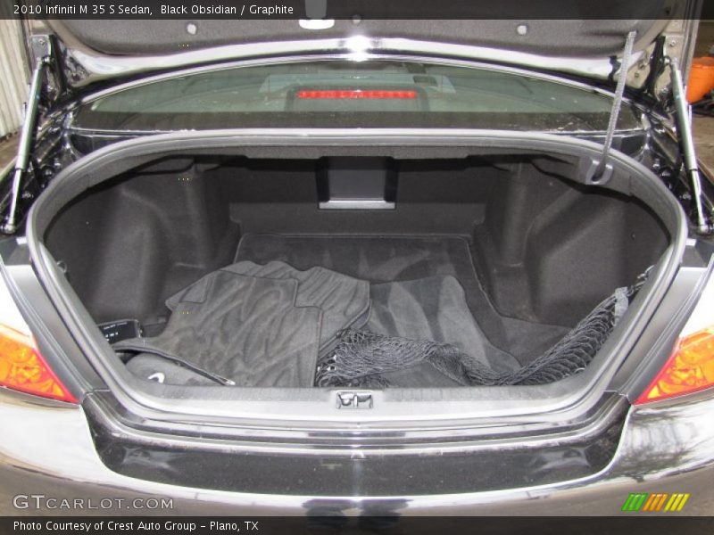  2010 M 35 S Sedan Trunk