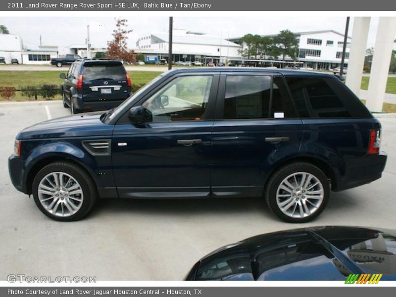Baltic Blue / Tan/Ebony 2011 Land Rover Range Rover Sport HSE LUX