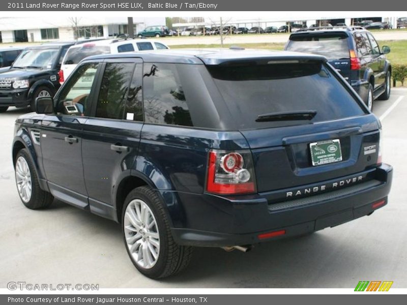Baltic Blue / Tan/Ebony 2011 Land Rover Range Rover Sport HSE LUX