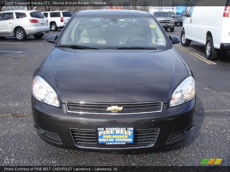 Mocha Bronze Metallic / Neutral 2009 Chevrolet Impala LTZ