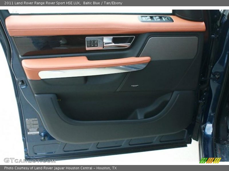 Baltic Blue / Tan/Ebony 2011 Land Rover Range Rover Sport HSE LUX