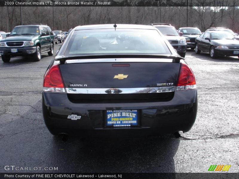 Mocha Bronze Metallic / Neutral 2009 Chevrolet Impala LTZ