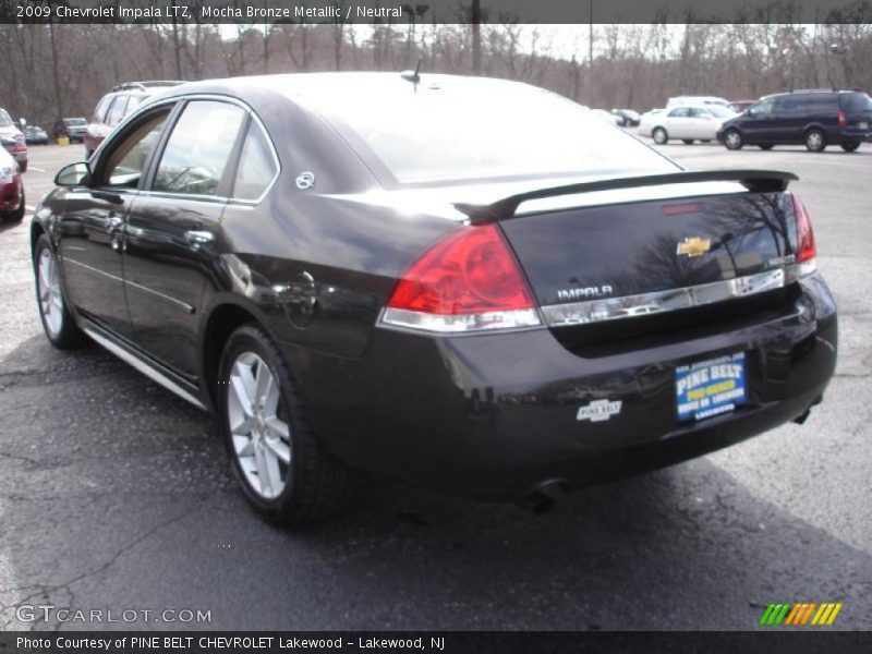 Mocha Bronze Metallic / Neutral 2009 Chevrolet Impala LTZ
