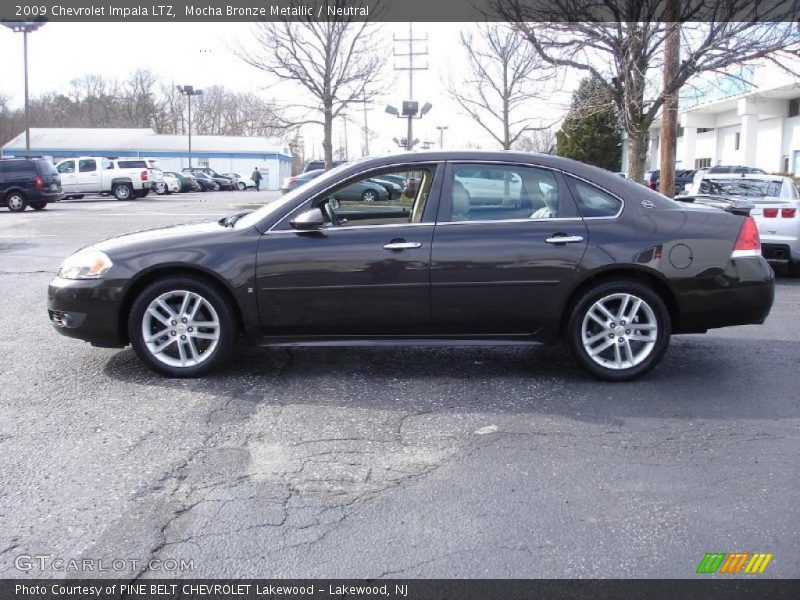 Mocha Bronze Metallic / Neutral 2009 Chevrolet Impala LTZ