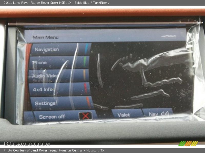 Baltic Blue / Tan/Ebony 2011 Land Rover Range Rover Sport HSE LUX
