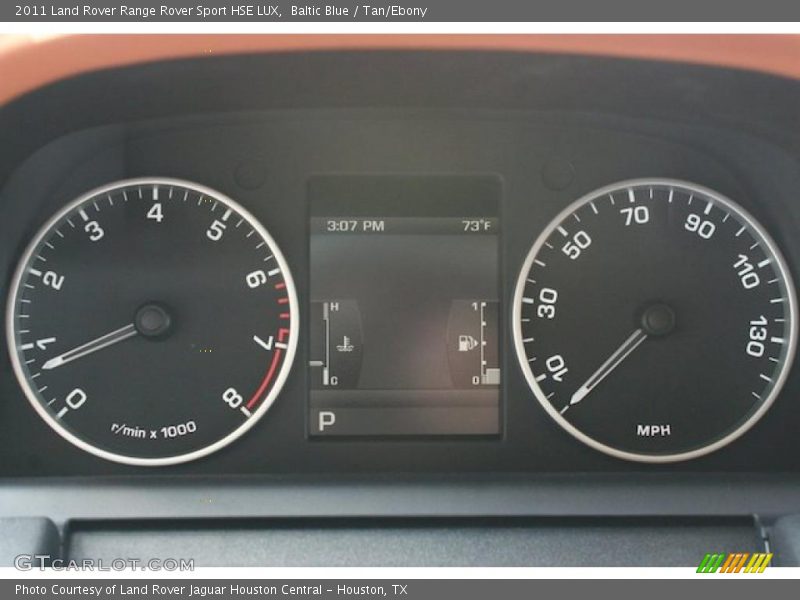 Baltic Blue / Tan/Ebony 2011 Land Rover Range Rover Sport HSE LUX