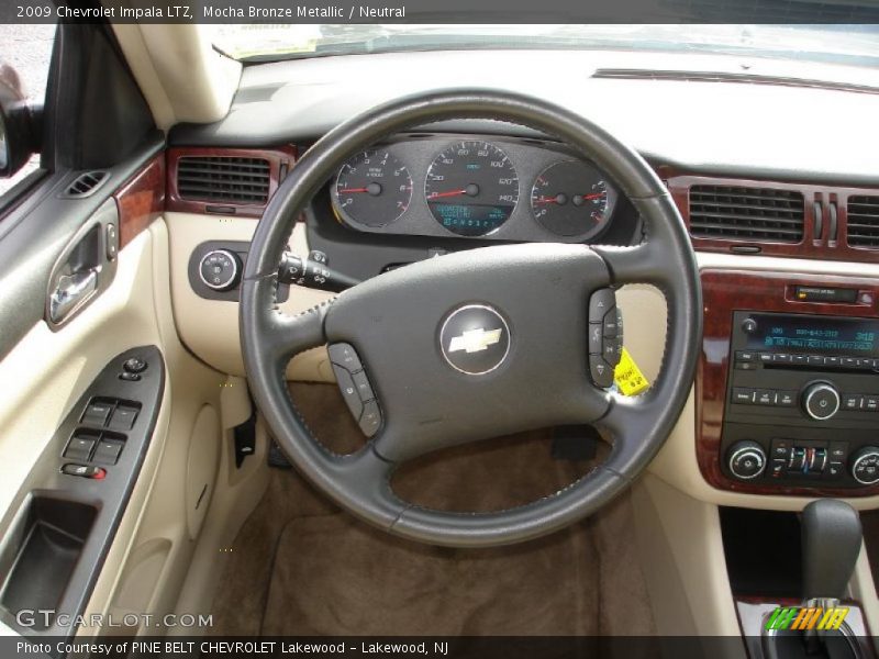 Mocha Bronze Metallic / Neutral 2009 Chevrolet Impala LTZ