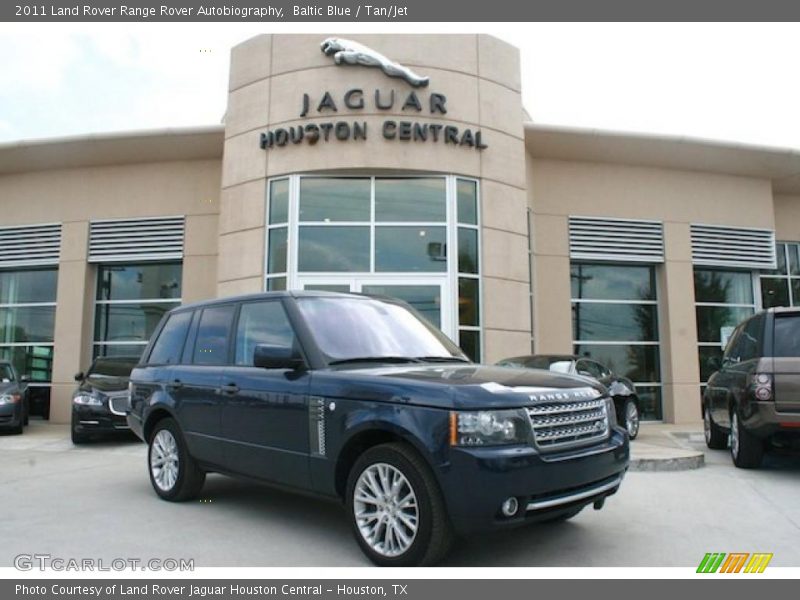 Baltic Blue / Tan/Jet 2011 Land Rover Range Rover Autobiography