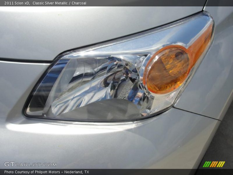 Classic Silver Metallic / Charcoal 2011 Scion xD