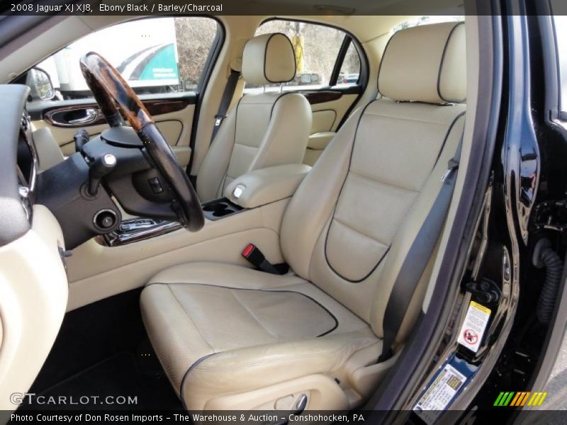  2008 XJ XJ8 Barley/Charcoal Interior