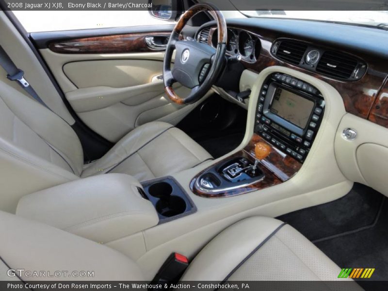  2008 XJ XJ8 Barley/Charcoal Interior
