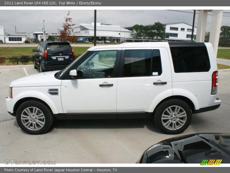 Fuji White / Ebony/Ebony 2011 Land Rover LR4 HSE LUX
