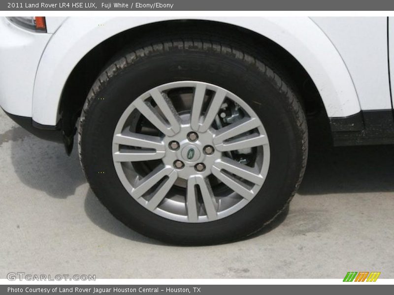 Fuji White / Ebony/Ebony 2011 Land Rover LR4 HSE LUX