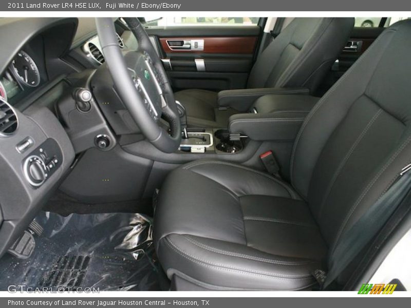 Fuji White / Ebony/Ebony 2011 Land Rover LR4 HSE LUX