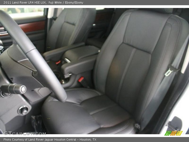 Fuji White / Ebony/Ebony 2011 Land Rover LR4 HSE LUX