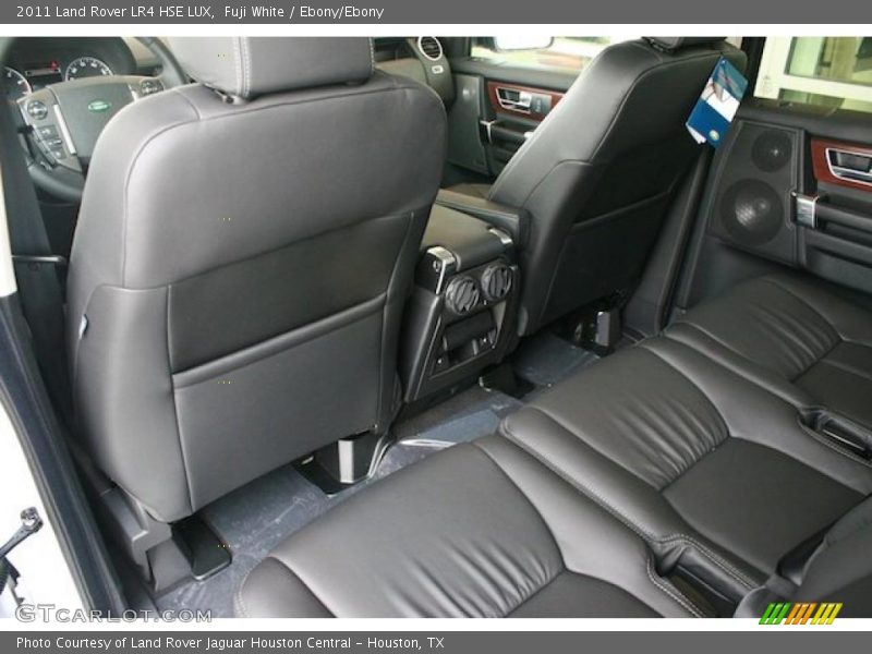 Fuji White / Ebony/Ebony 2011 Land Rover LR4 HSE LUX