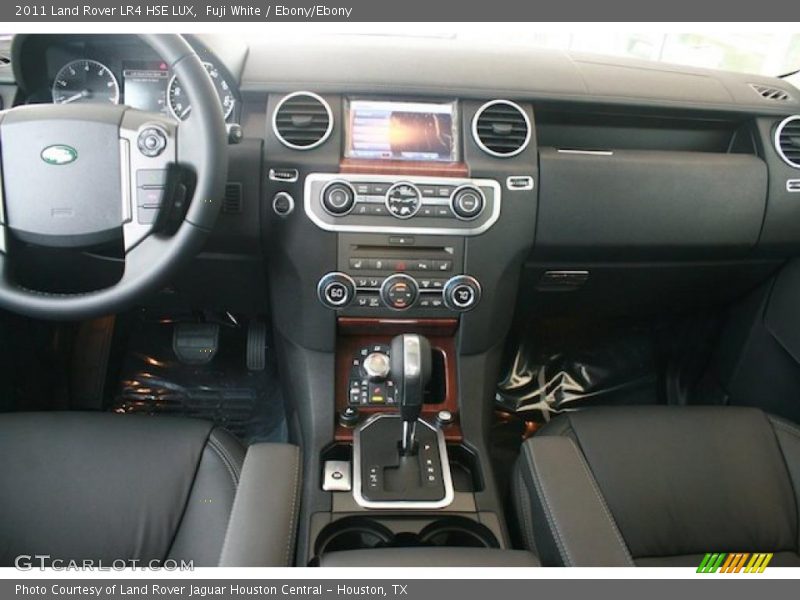 Fuji White / Ebony/Ebony 2011 Land Rover LR4 HSE LUX