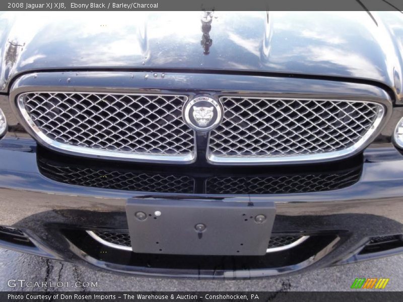 Ebony Black / Barley/Charcoal 2008 Jaguar XJ XJ8