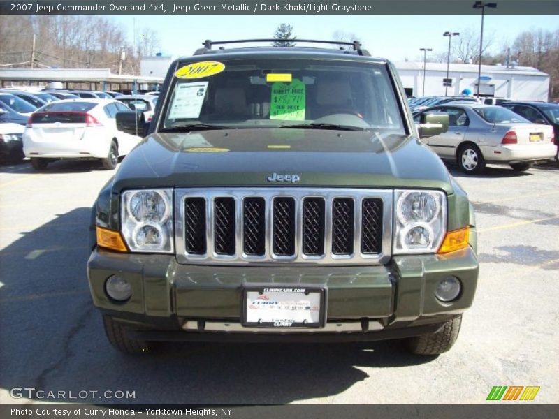 Jeep Green Metallic / Dark Khaki/Light Graystone 2007 Jeep Commander Overland 4x4