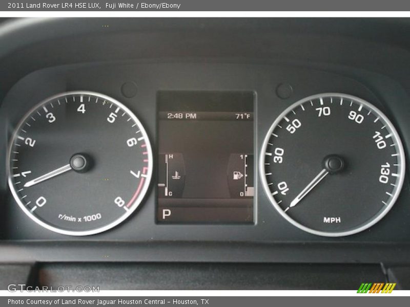 Fuji White / Ebony/Ebony 2011 Land Rover LR4 HSE LUX