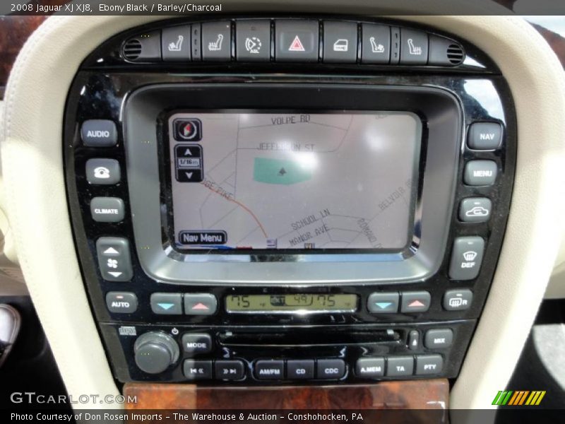 Navigation of 2008 XJ XJ8