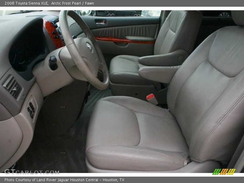 Arctic Frost Pearl / Fawn 2008 Toyota Sienna XLE