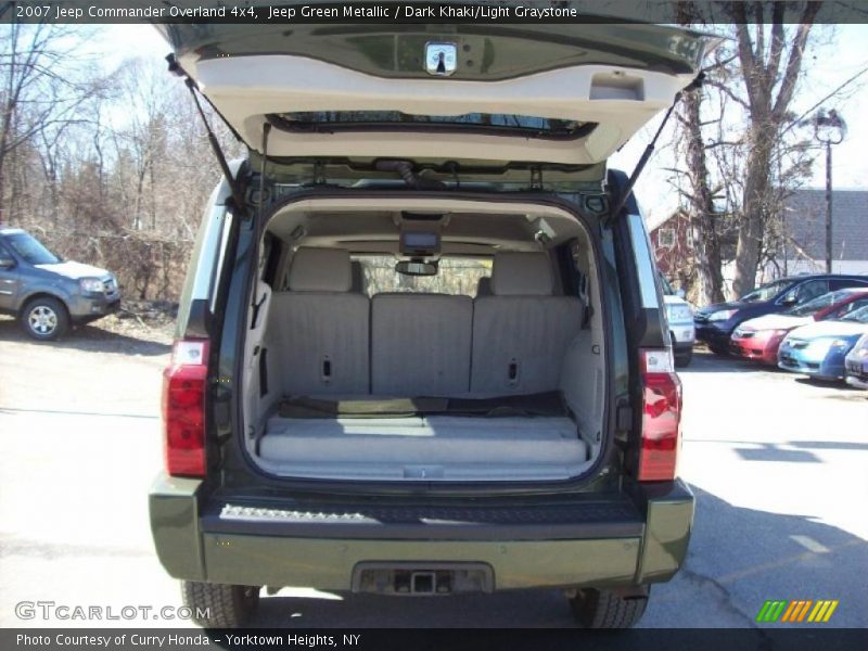 Jeep Green Metallic / Dark Khaki/Light Graystone 2007 Jeep Commander Overland 4x4