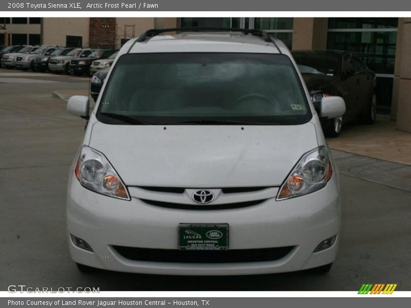 Arctic Frost Pearl / Fawn 2008 Toyota Sienna XLE