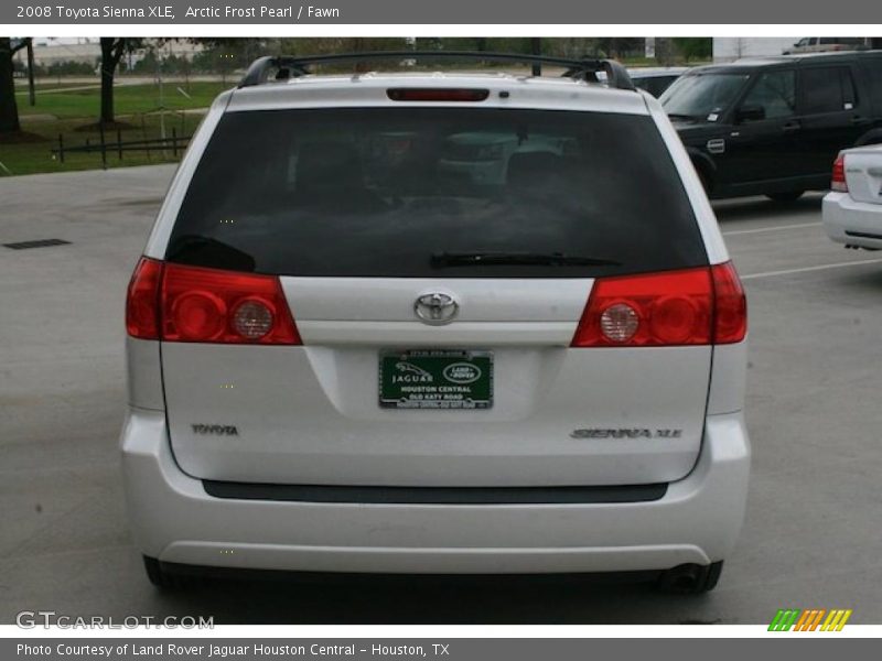 Arctic Frost Pearl / Fawn 2008 Toyota Sienna XLE