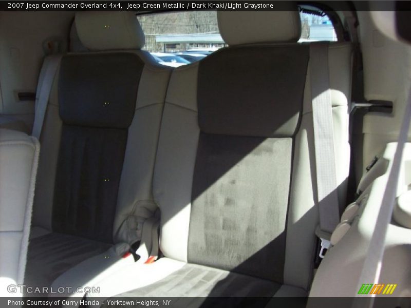 Jeep Green Metallic / Dark Khaki/Light Graystone 2007 Jeep Commander Overland 4x4