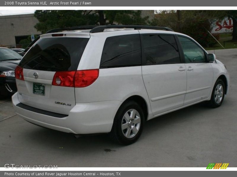Arctic Frost Pearl / Fawn 2008 Toyota Sienna XLE