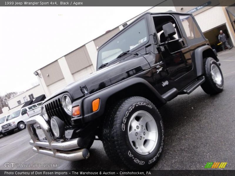 Black / Agate 1999 Jeep Wrangler Sport 4x4